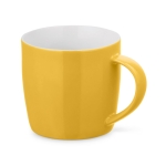 Tasses personnalisées originales en céramique et 370ml Mochaccino couleur jaune