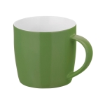 Tasses personnalisées originales en céramique et 370ml Mochaccino couleur vert