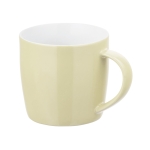 Tasses personnalisées originales en céramique et 370ml Mochaccino couleur beige
