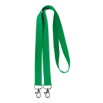 Tour de cou Duo 15mm couleur vert