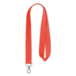Tour de cou Woven 15mm couleur rouge