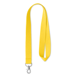 Tour de cou Woven 15mm couleur jaune