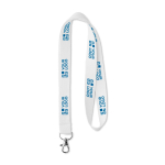 Tour de cou Cotton 15mm vue avec zone d'impression
