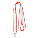 Tour de cou Double 20mm couleur rouge septième vue