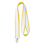 Tour de cou Double 20mm couleur jaune septième vue