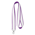 Tour de cou Double 20mm couleur violet septième vue