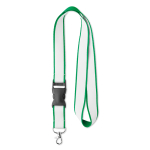 Tour de cou Double Plus 20mm couleur vert