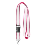 Tour de cou Double Sublim Plus 20mm couleur rose