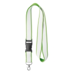 Tour de cou Double Sublim Plus 20mm couleur vert lime