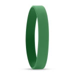 Bracelets personnalisés en silicone pas cher de 12 mm Regular couleur vert