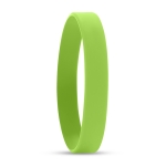 Bracelets personnalisés en silicone pas cher de 12 mm Regular couleur vert lime