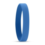 Bracelets personnalisés en silicone pas cher de 12 mm Regular couleur bleu ciel