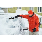 Grattoir à glace promotionnel avec brosse contre la neige Brush couleur noir huitième vue