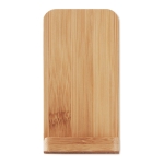 Chargeur à induction vertical avec support en bambou Natura Stand couleur bois cinquième vue