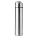 Grande bouteille thermos personnalisée de couleur argentée 1L Extra couleur argenté mat