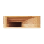 Support pour téléphone en bambou avec amplificateur Acoustic couleur bois cinquième vue