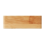 Support pour téléphone en bambou avec amplificateur Acoustic couleur bois sixième vue