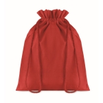 Sac cadeau moyen en coton 105 g/m2 Night Boutique Medium couleur rouge