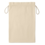 Sac tissu personnalisé grand format 105 g/m2 Original Boutique Large couleur beige deuxième vue