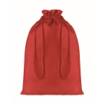 Sac emballage cadeau en coton 105 g/m2 Night Boutique Large couleur rouge