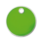 Porte-clés ColorCoin couleur vert lime troisième vue