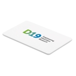 Carte de sécurité RFID pour protéger vos cartes de crédit Blocked couleur blanc vue principale