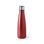 Gourde promotionnels en acier avec bouchon de sécurité 630 ml Héliox couleur rouge première vue
