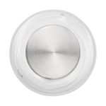 Simple bouteille en tritan pour impression couleur 600 ml City couleur transparent troisième vue frontale