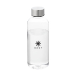 Simple bouteille en tritan pour impression couleur 600 ml City couleur transparent vue avec impression sérigraphique