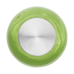 Simple bouteille en tritan pour impression couleur 600 ml City couleur vert transparent troisième vue frontale