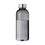 Simple bouteille en tritan pour impression couleur 600 ml City couleur noir transparent deuxième vue frontale