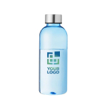 Simple bouteille en tritan pour impression couleur 600 ml City avec zone d'impression