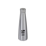 Gourde isotherme personnalisée de qualité en acier 500 ml Avenue Port avec zone d'impression