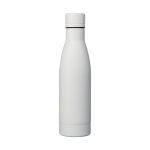 Gourde isotherme de qualité en acier inoxydable 500 ml Avenue Lane couleur blanc deuxième vue