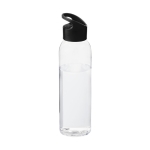 Gourdes personnalisées en tritan avec capuchon à vis 650 ml Sunset couleur noir