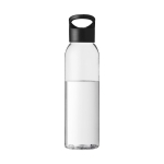 Gourdes personnalisées en tritan avec capuchon à vis 650 ml Sunset couleur noir deuxième vue frontale