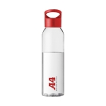 Gourdes personnalisées en tritan avec capuchon à vis 650 ml Sunset couleur rouge vue avec impression sérigraphique