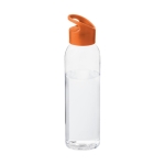 Gourdes personnalisées en tritan avec capuchon à vis 650 ml Sunset couleur orange