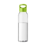 Gourdes personnalisées en tritan avec capuchon à vis 650 ml Sunset couleur vert lime deuxième vue frontale