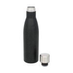 Bouteille thermique publicitaire tachetée 500 ml Avenue Lane Trend couleur noir deuxième vue