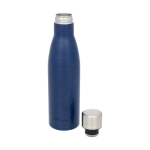 Bouteille thermique publicitaire tachetée 500 ml Avenue Lane Trend couleur bleu deuxième vue