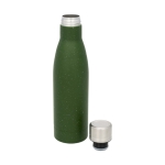 Bouteille thermique publicitaire tachetée 500 ml Avenue Lane Trend couleur vert deuxième vue
