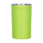 Verre thermos en acier avec fermeture antidérapante 330ml Coffee Club couleur vert lime deuxième vue frontale