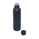 Gourde isotherme personnalisée sans condensation 510 ml Avenue Centre couleur bleu