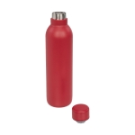 Gourde isotherme personnalisée sans condensation 510 ml Avenue Centre couleur rouge