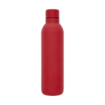 Gourde isotherme personnalisée sans condensation 510 ml Avenue Centre couleur rouge troisième vue