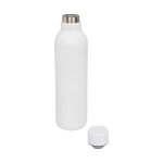 Gourde isotherme personnalisée sans condensation 510 ml Avenue Centre couleur blanc