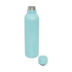 Gourde isotherme personnalisée sans condensation 510 ml Avenue Centre couleur turquoise