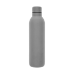 Gourde isotherme personnalisée sans condensation 510 ml Avenue Centre couleur gris foncé troisième vue
