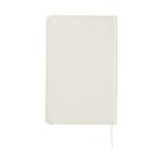 Carnet de notes A4 qualité supérieure, pages lignées A4 JournalBooks couleur blanc vue arrière